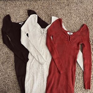 Pack of Three Dresses